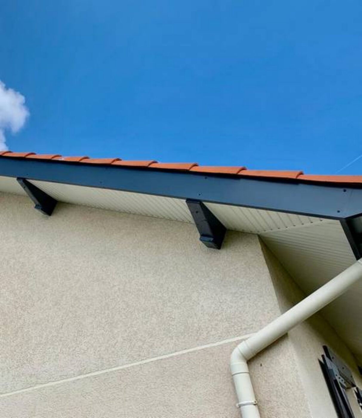 Planches de rive et cache-moineaux en PVC